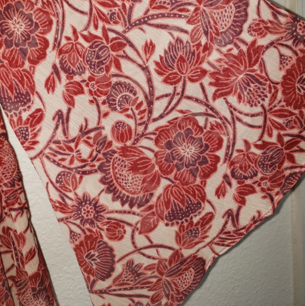 JESSICA SIMPSON BOHO FLORAL TOP - Picture 3 of 7